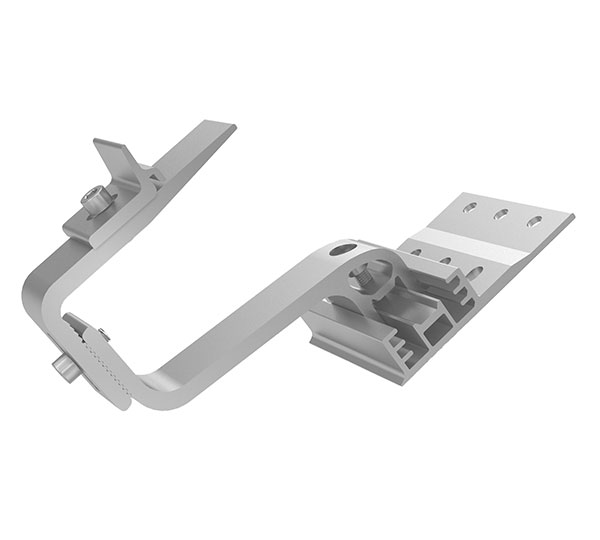 Destockage - K2 - Crochet de fixation 4 S pour tuile réglable - Singlerail et Crossrail