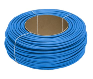 Enco - Câble solaire 4mm2, bobine de 100m, BLEU