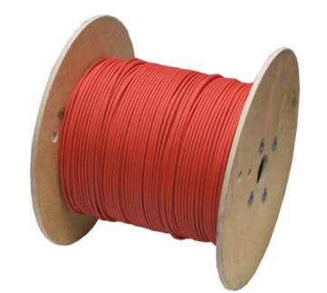 Enco - Câble solaire 6mm2, bobine de 500m, ROUGE