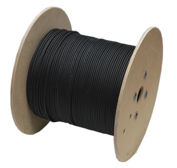 Enco -  6mm2 Solarkabel, 500m Rolle, SCHWARZ