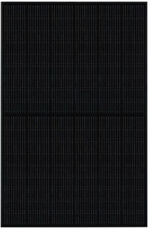 [01-Solid-Sol-435W] Solitek Solid Solrif N Modulfliese – 435 W – 2x2 mm Bi-Glas – 1749x1128x17mm – 100 % Schwarze Ästhetik – Europäisch – Mc4